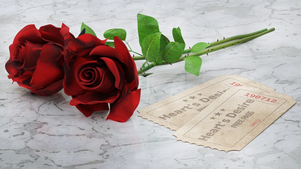 Rosa com espinho